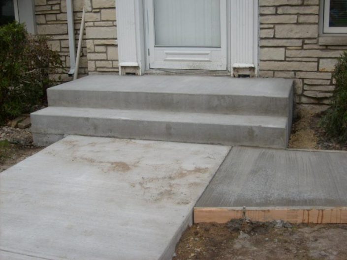 concrete repairs stairs and sidewalk
