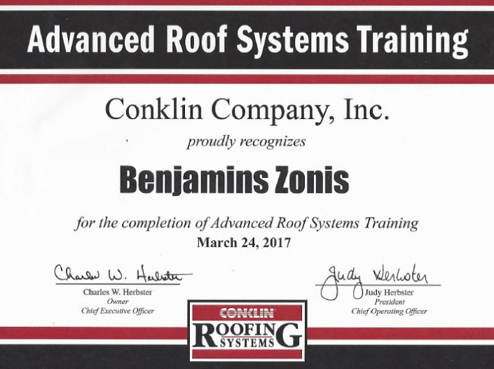Advaanced Roof Systems Training